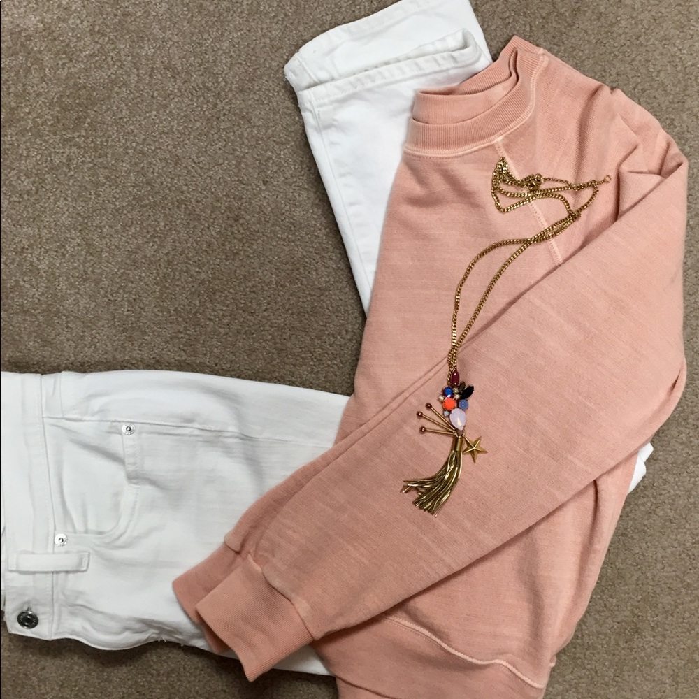 J.Crew Lightweight Cropped Sweater